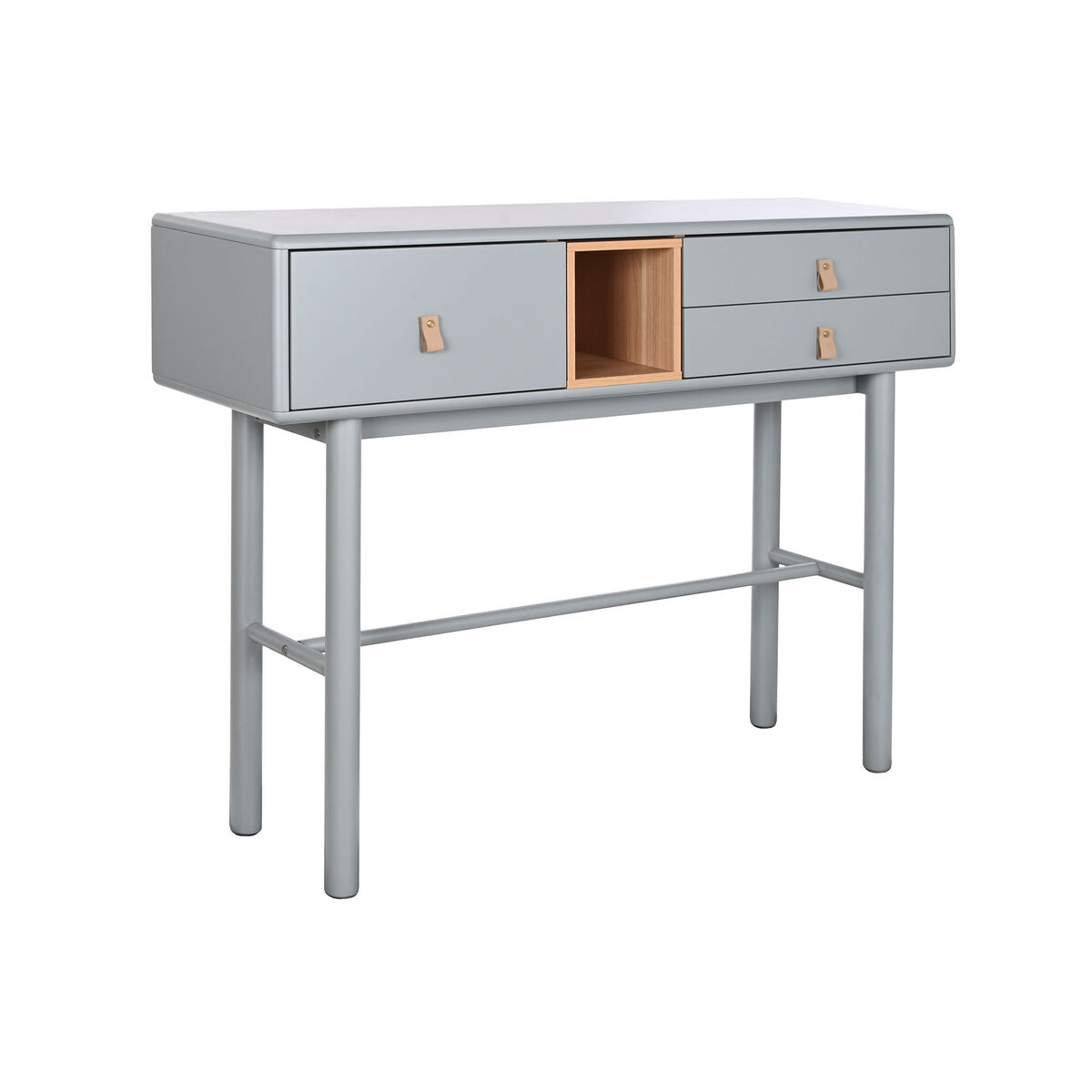 Console Home ESPRIT Blå Grå Trä MDF 120 x 35 x 90 cm