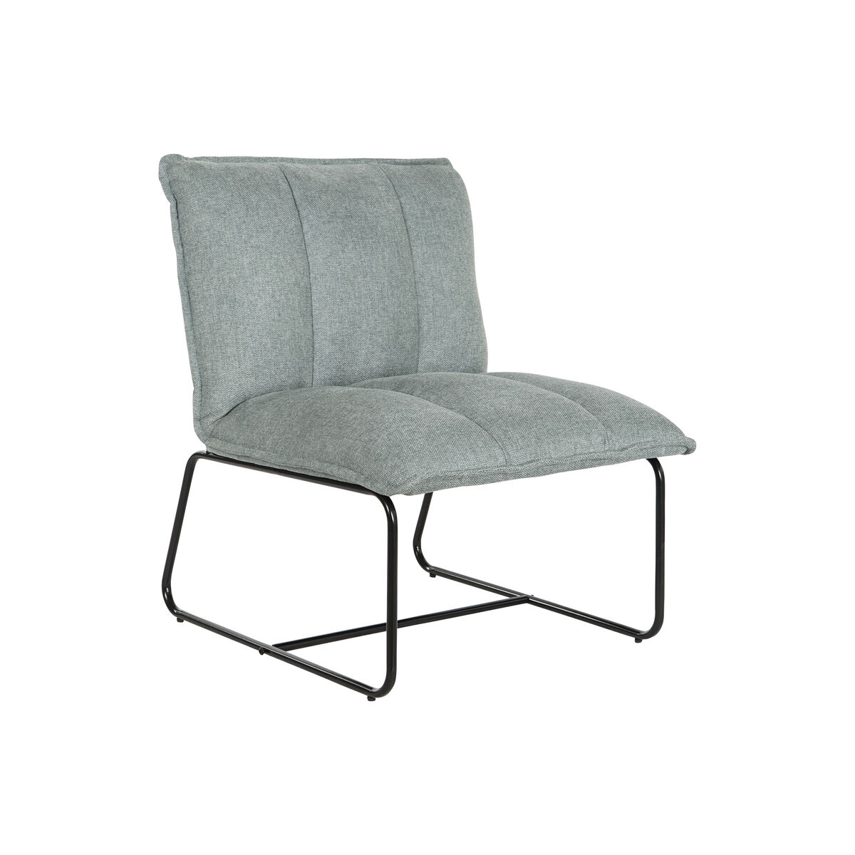 Fåtölj Home ESPRIT Svart Grön Metall 66 x 71 x 77 cm