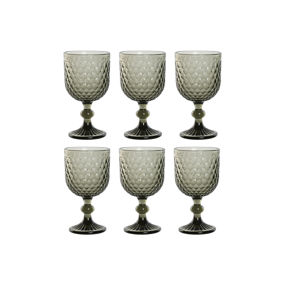 Glasset Home ESPRIT Grå Glas 325 ml (6 antal)