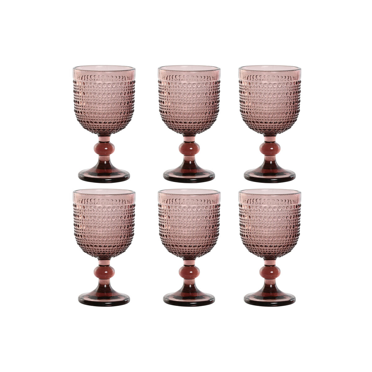 Glasset Home ESPRIT Rosa Glas 240 ml (6 antal)