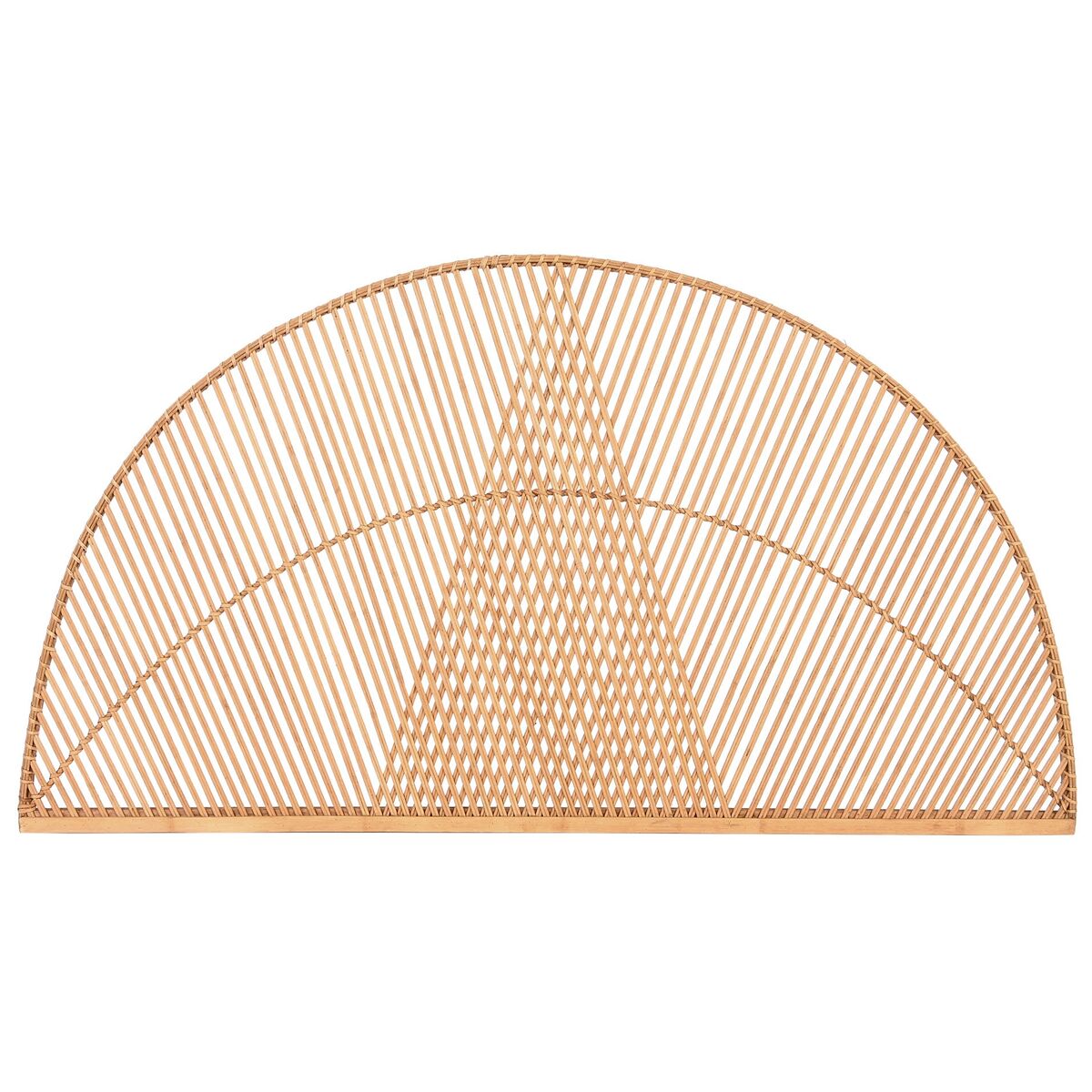 Sänggavel Home ESPRIT Ljusbrun Bambu Fibrer 150 x 2 x 80 cm