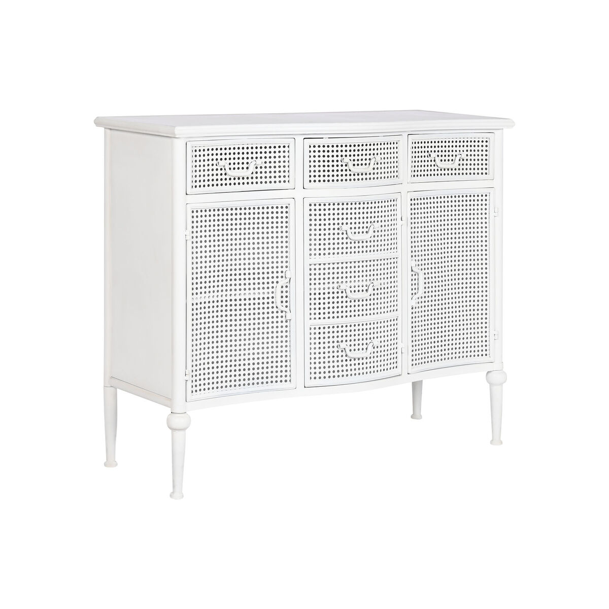 Skänk Home ESPRIT Vit 101 x 42 x 85 cm
