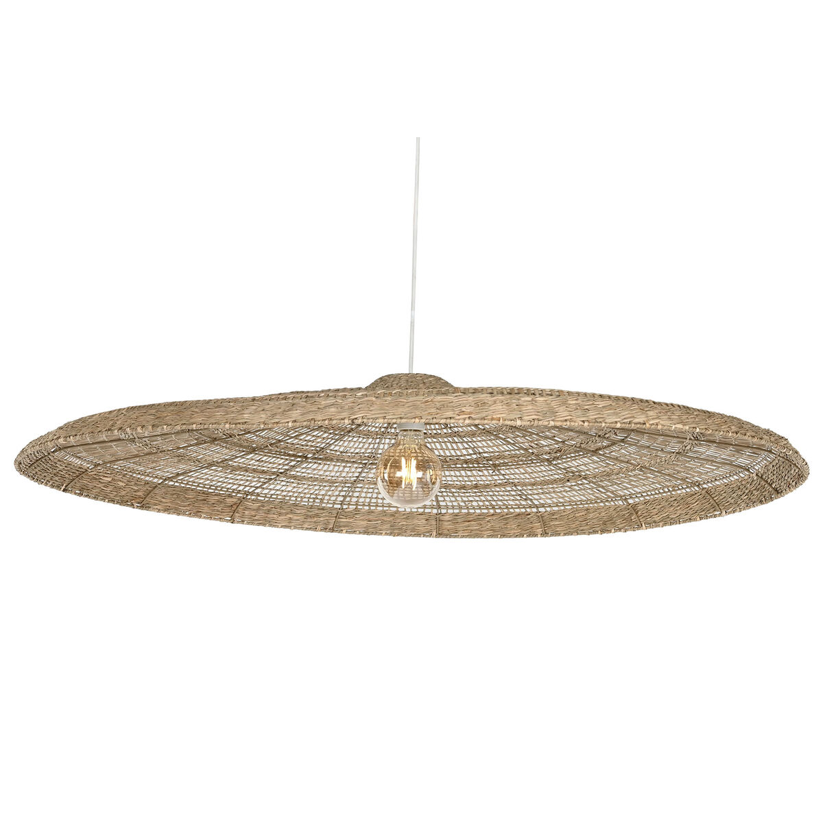 Taklampa Home ESPRIT Ljusbrun 110 x 110 x 15 cm