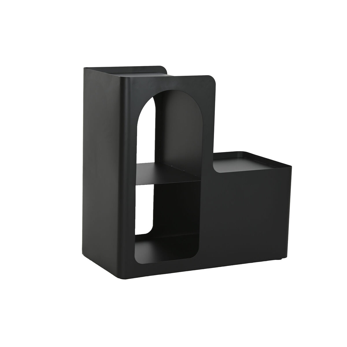 Sidobord Home ESPRIT Svart Metall 60 x 30 x 60 cm