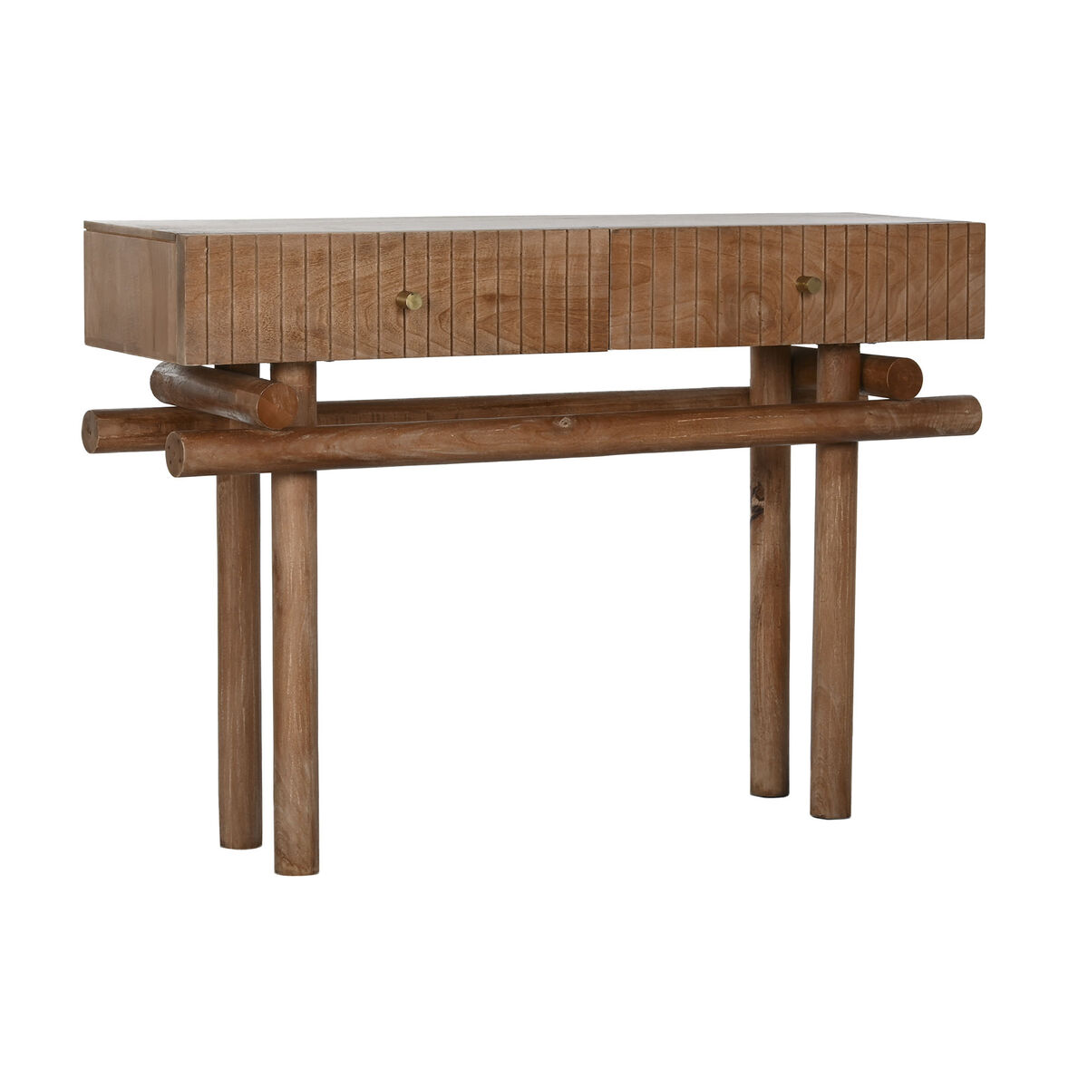 Mottagare Home ESPRIT Naturell 110 x 30 x 76 cm