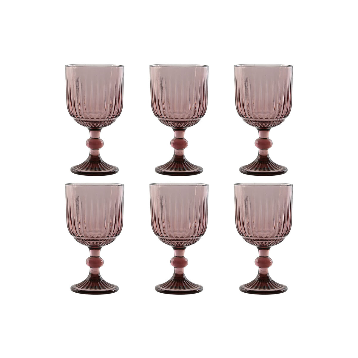 Glasset Home ESPRIT Rosa Glas 380 ml (6 antal)