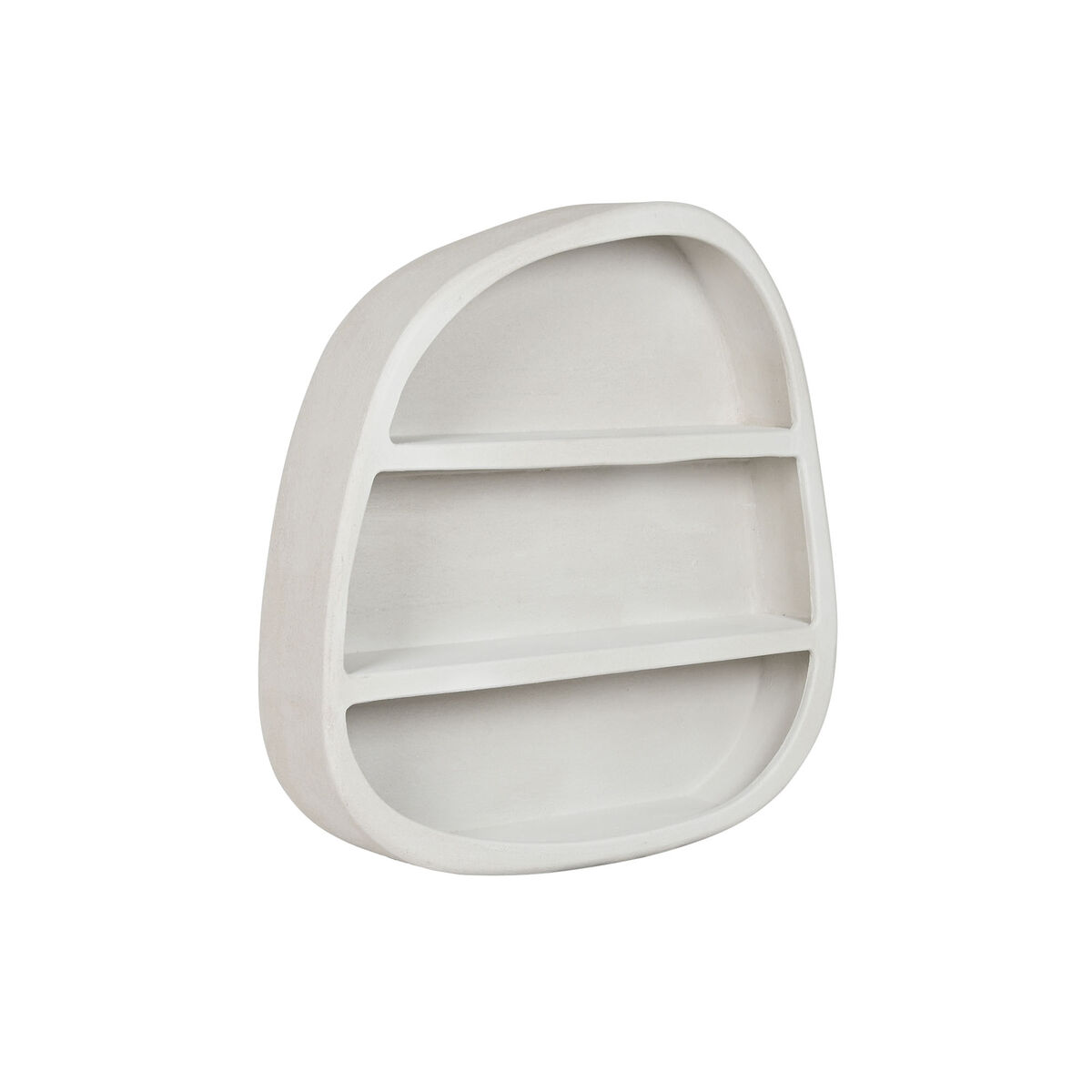 Bokhylla Home ESPRIT Vit Trä MDF 100 x 18 x 100 cm Vägg