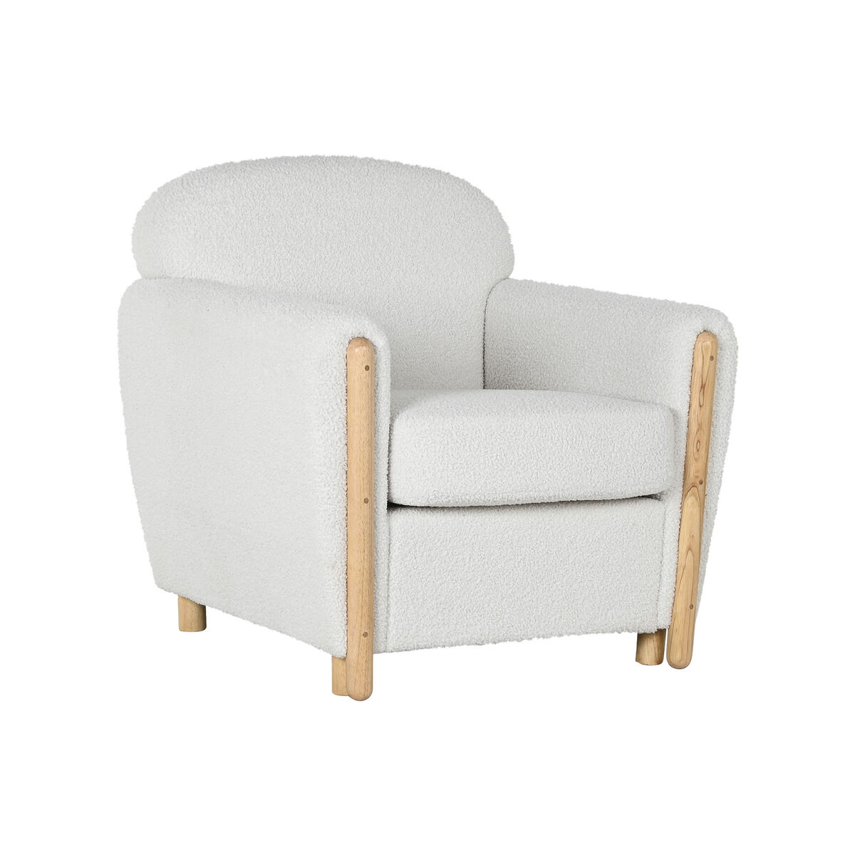 Fåtölj Home ESPRIT Vit 81 x 78 x 82 cm