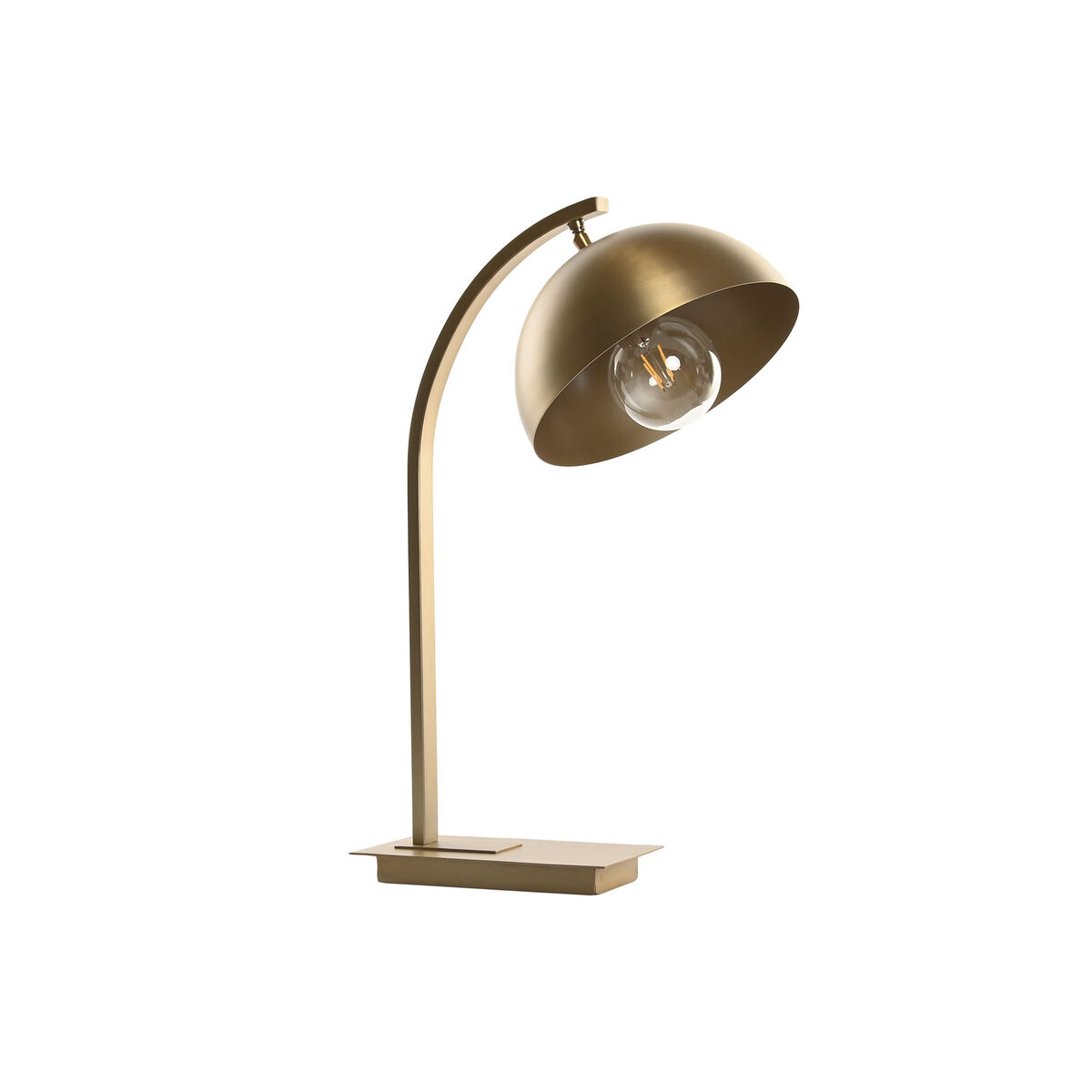 Bordslampa Home ESPRIT Gyllene 50 W 220 V