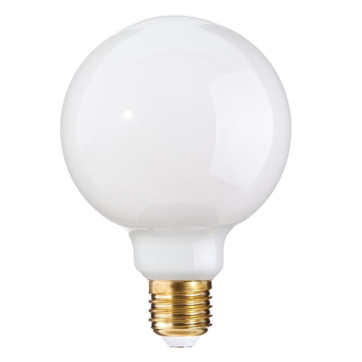 LED-lampa Vit E27 6W 12,6 x 12,6 x 17,5 cm