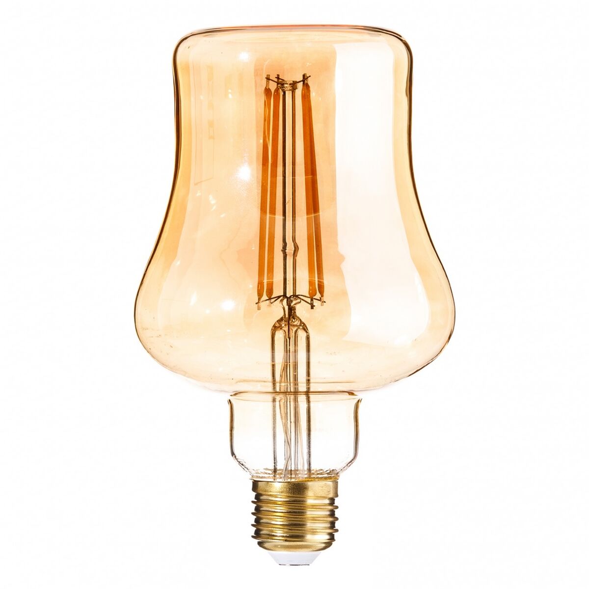 LED-lampa Gyllene E27 6W 10 x 10 x 17 cm