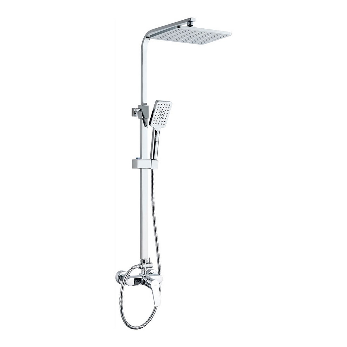 Duschpelare EDM 01144 Altea ABS Kromad