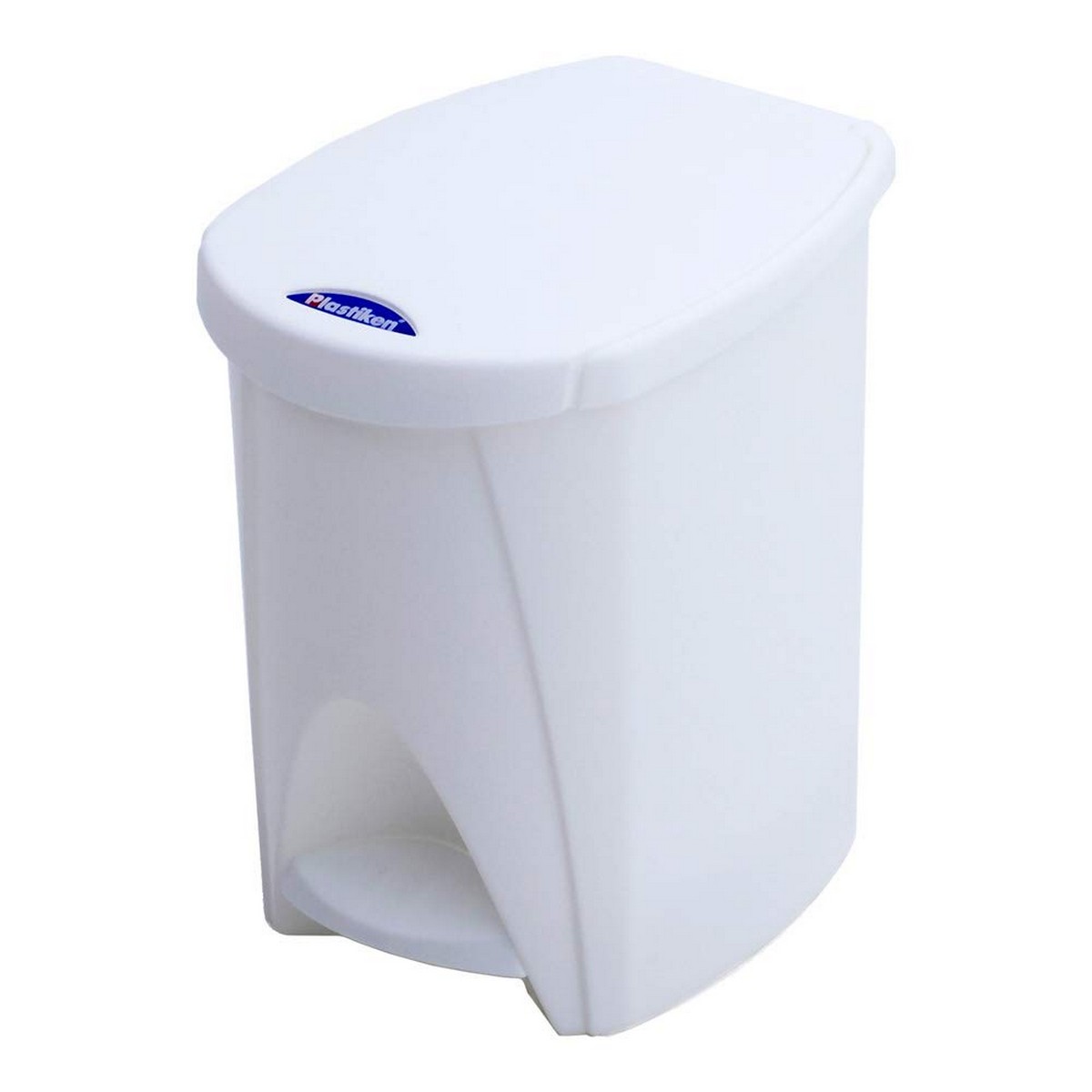 Sophink med pedal Plastiken Vit PVC
