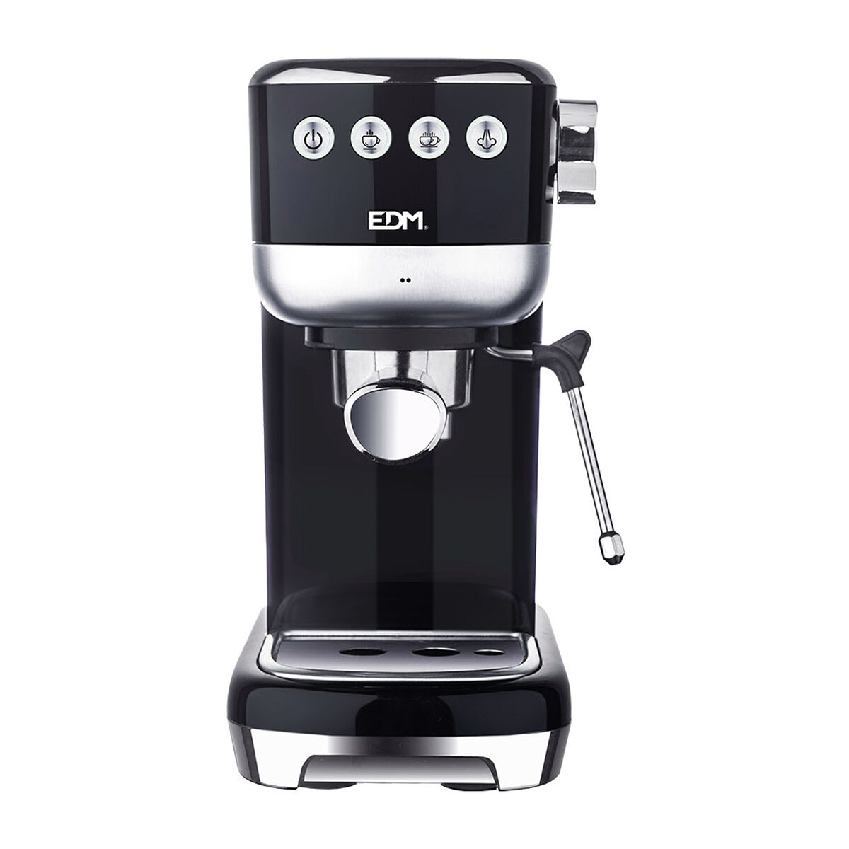 Manuell Espressobryggare EDM 07707 Svart 2 Csészék 1,3 L