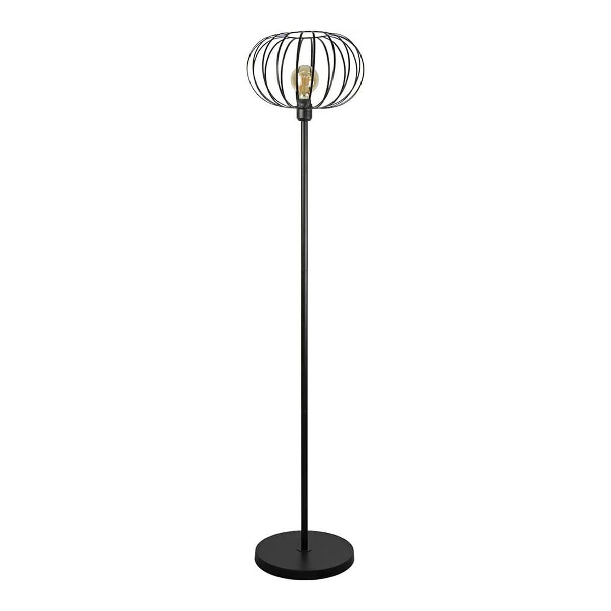Golvlampa EDM 32122 Svart 60 W 220-240 V 35 x 35 x 150 cm Vintage
