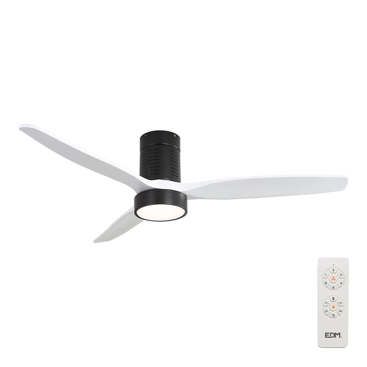 Takfläkt med belysning EDM 33825 Kara 30 W 2190 Lm