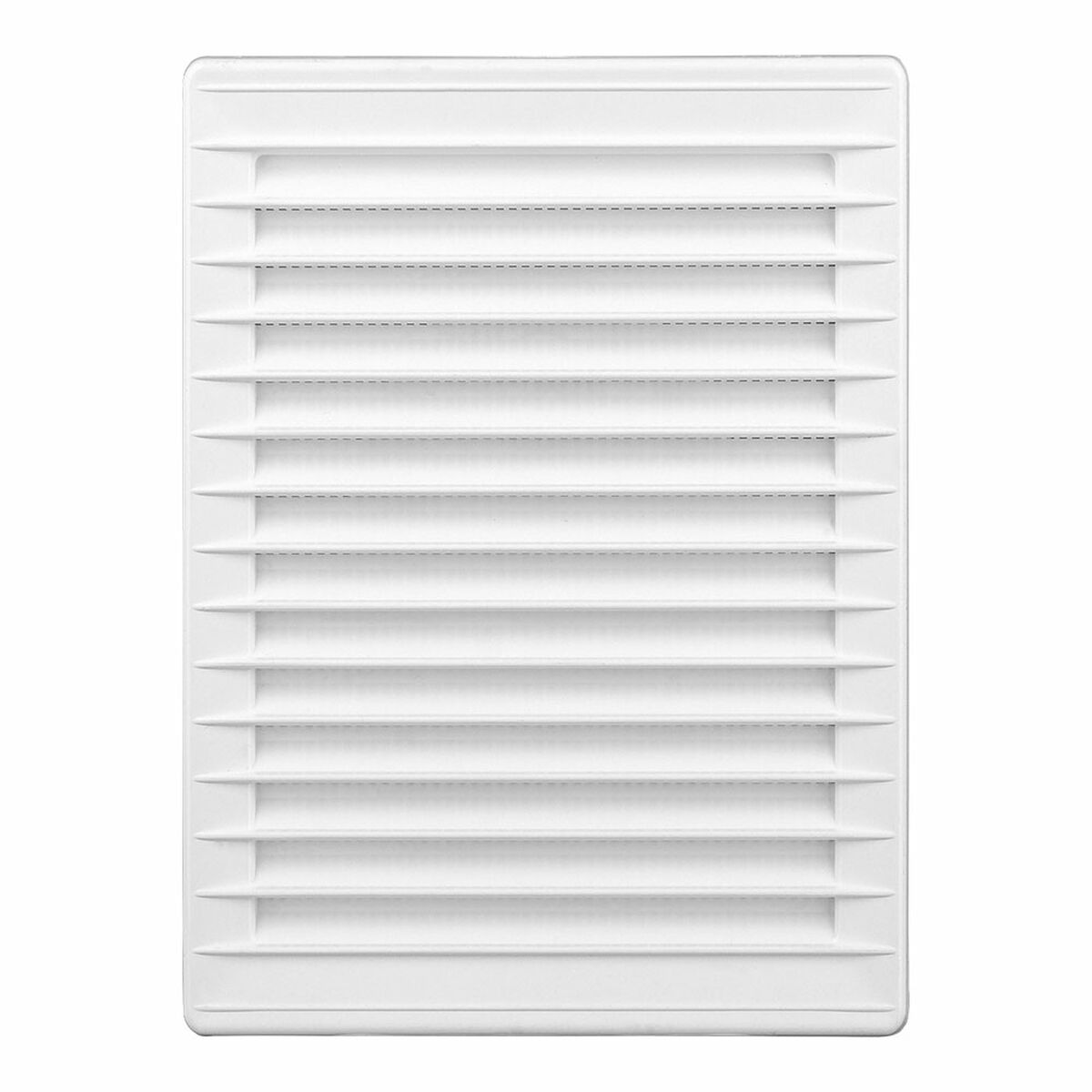 Ventilationsgaller EDM 87733 Vit 13,7 x 20,7 cm Myggnät