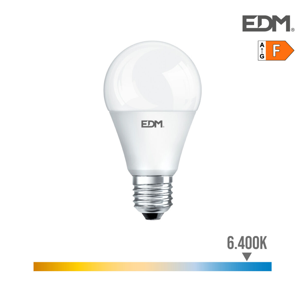 LED-lampa EDM 98706 F 100 W 15 W E27 1521 Lm Ø 6 x 11,5 cm (6400 K)