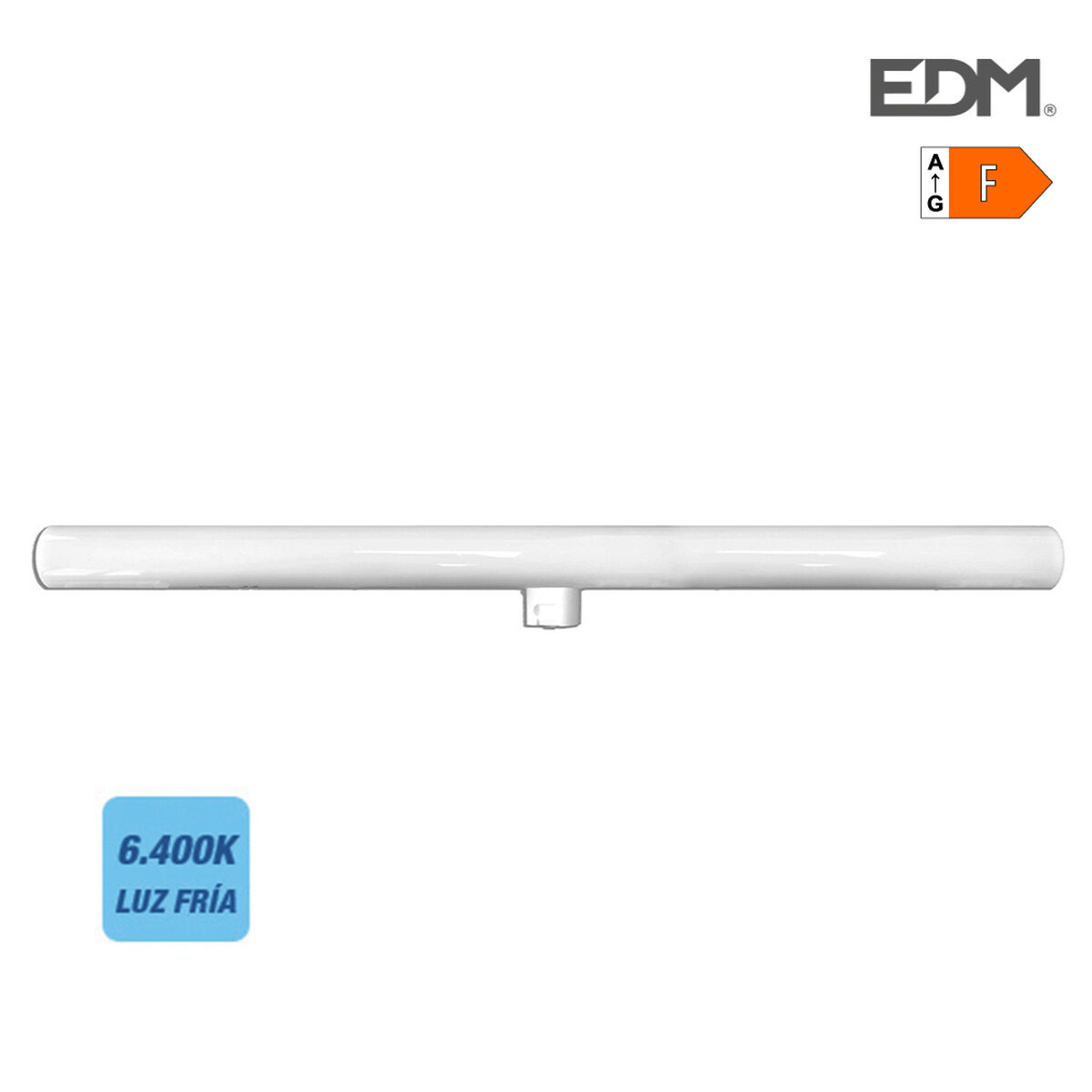 LED Tub EDM Linestra S14D F 9 W 700 lm Ø 3 x 50 cm (6400 K)