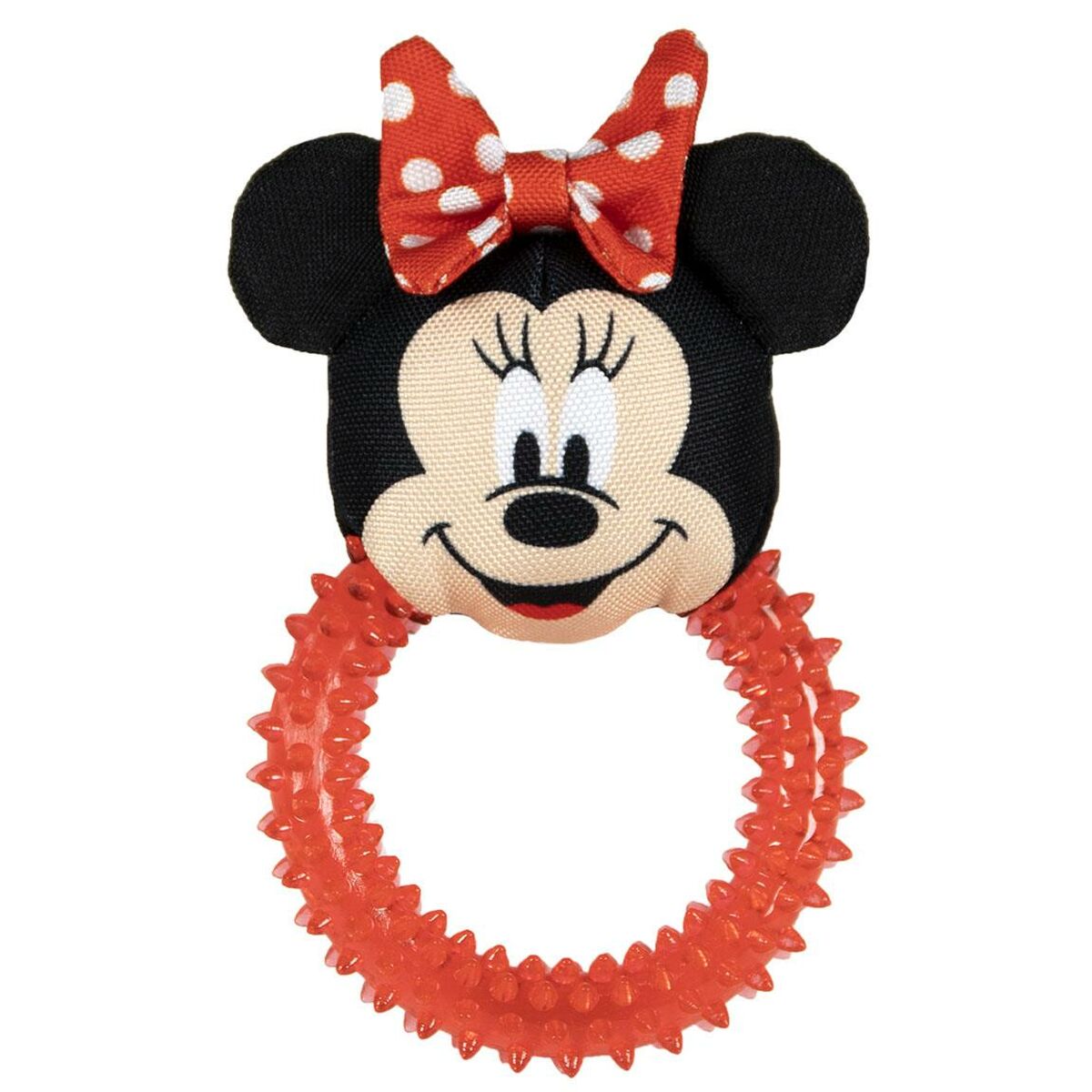 Hundleksak Minnie Mouse Röd 100 % polyester