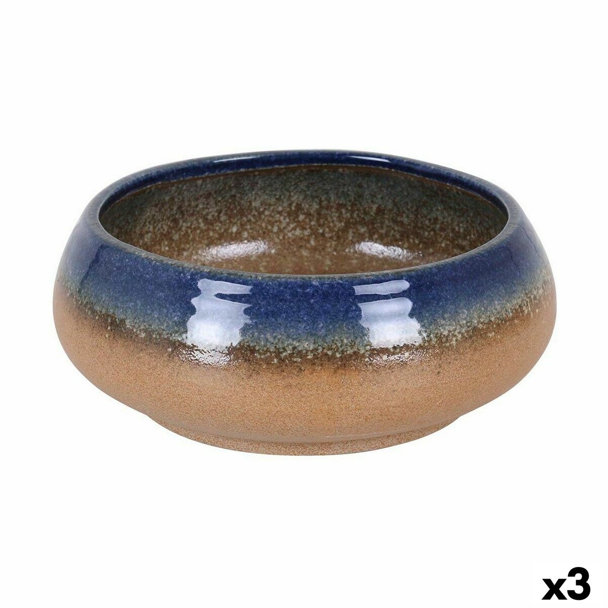 Salladsskål Inde STONEWARE CARIBIAN 21 x 8 cm (3 antal)