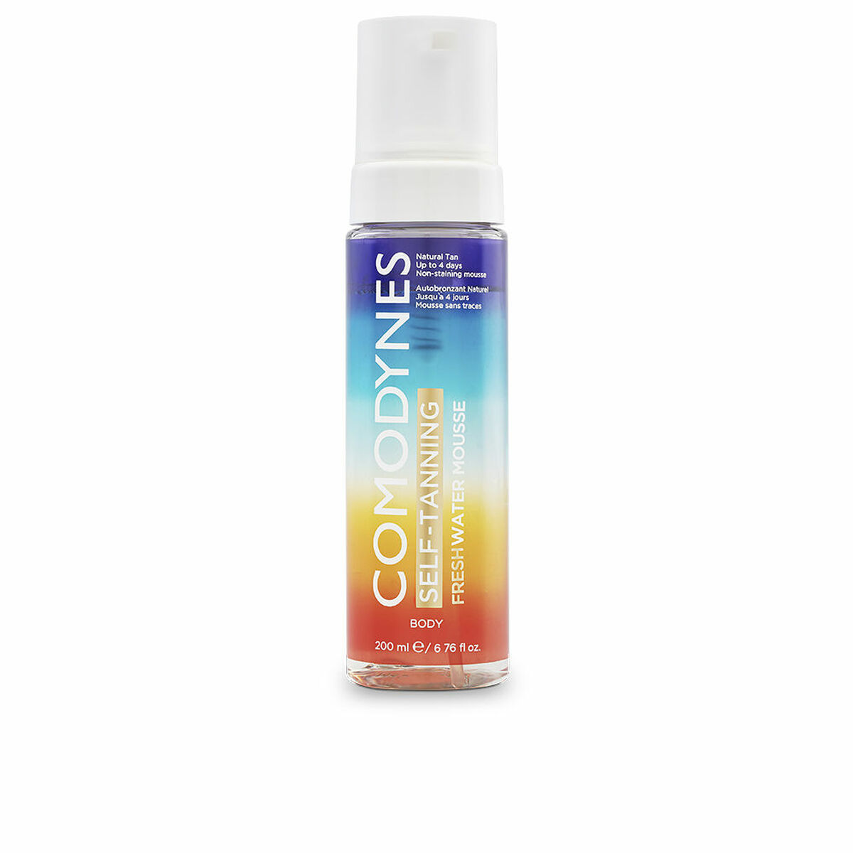 Brun utan sol-mousse Comodynes Fresh Water (200 ml)