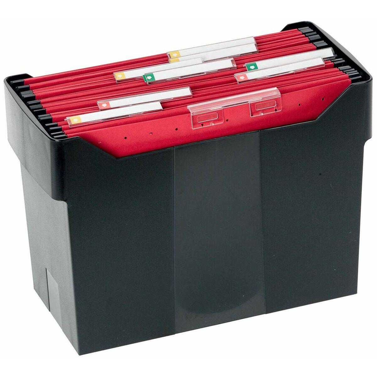 Filbox Archivo 2000 Archibox Svart Din A4 17 x 36,5 x 26 cm