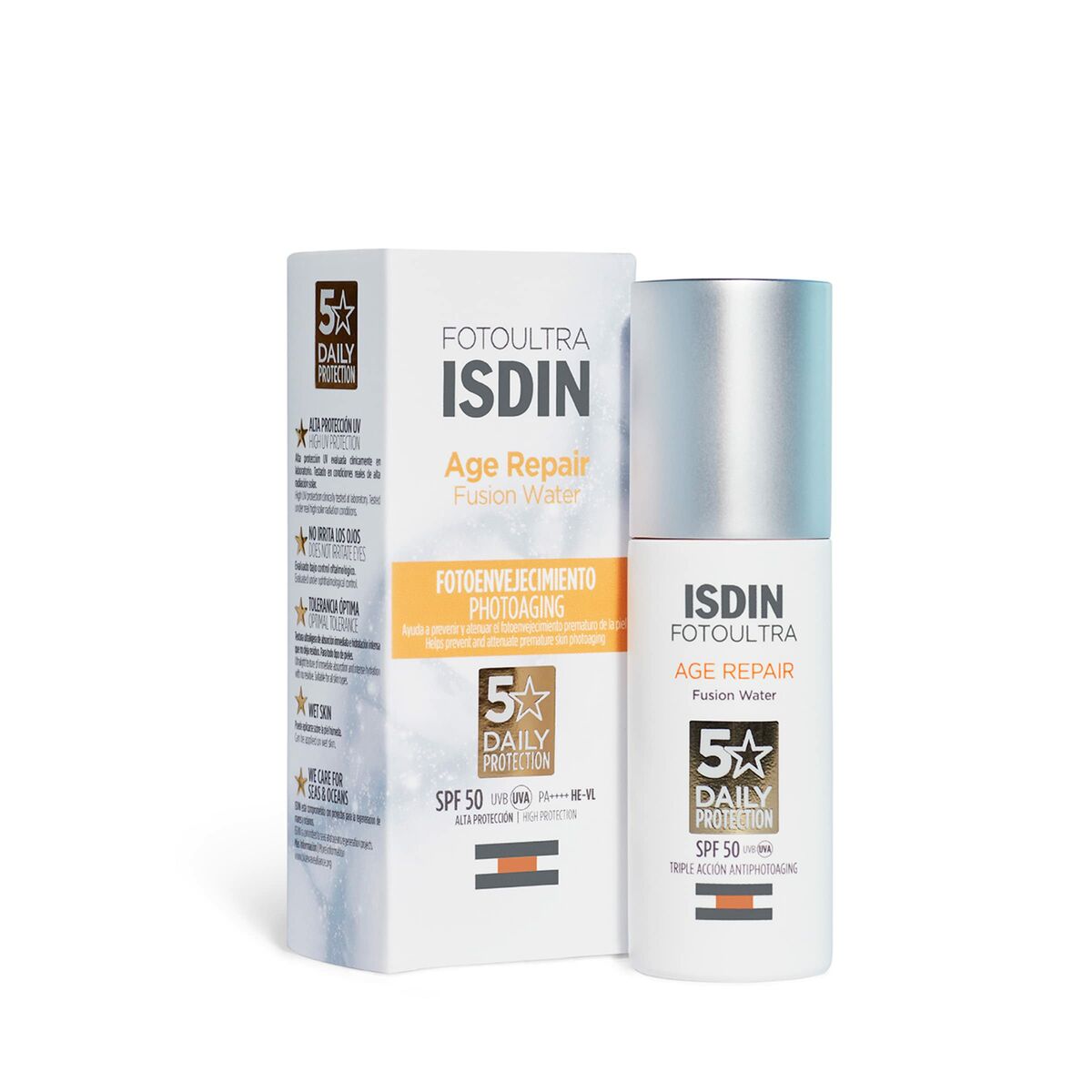 Ansiktssolkräm Isdin Fusion Water Magic Glow Spf 50 50 ml