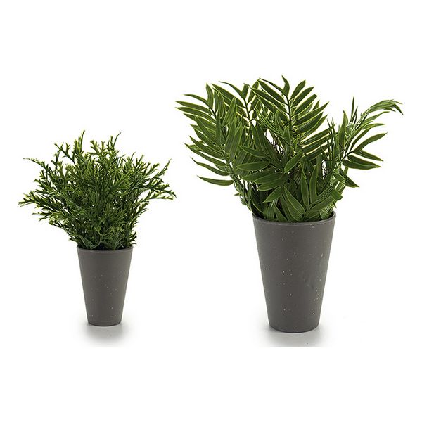 Kruka Ibergarden Grön Plast 13 x 25 x 13 cm