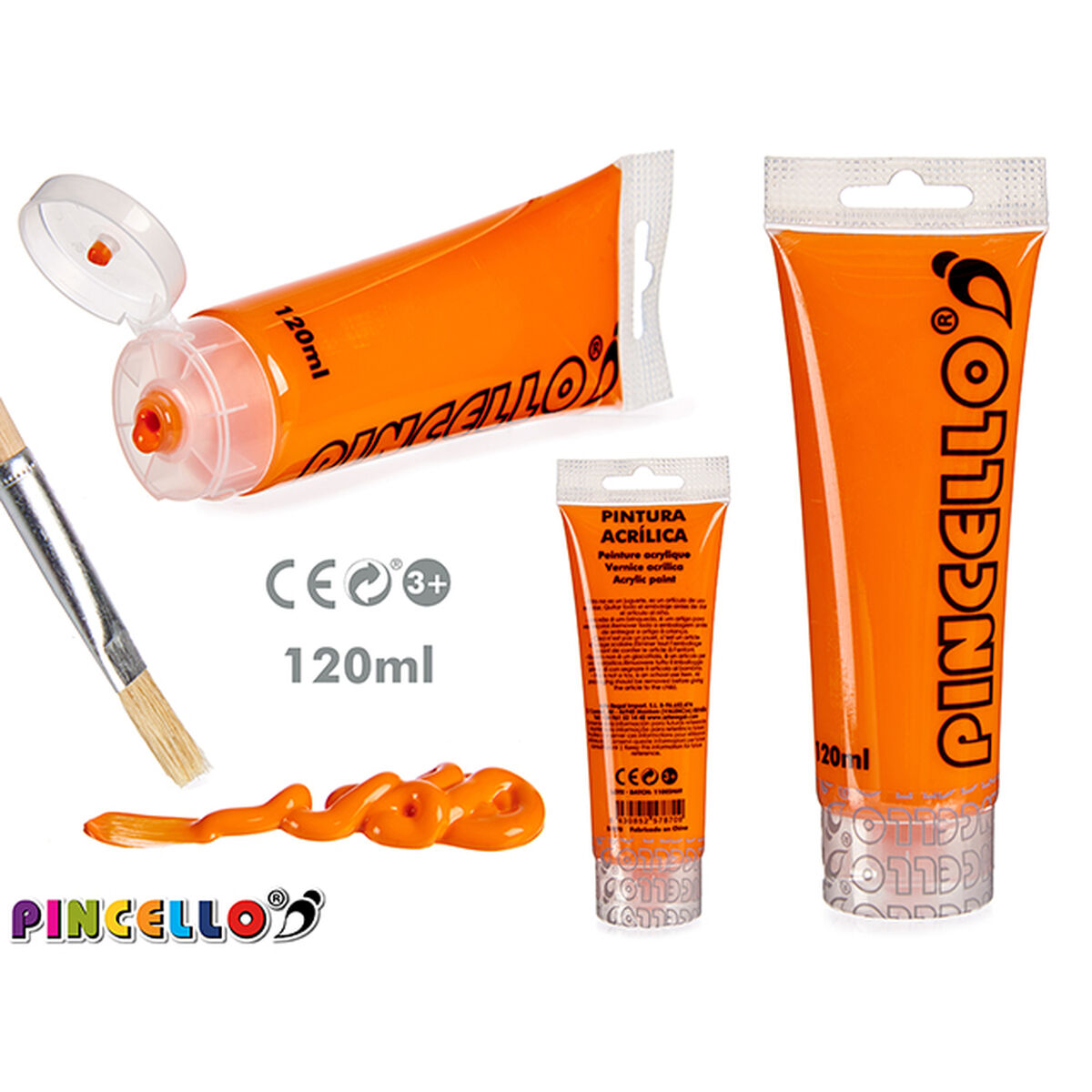 Akrylfärg Pincello AC120-8 120 ml