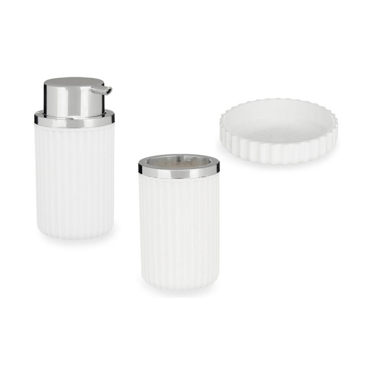 Badkit Berilo 3318-1 Vit Plast