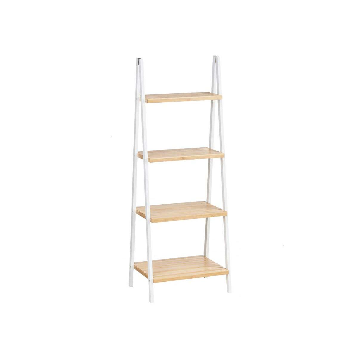 Badrumshyllor Berilo WR5504-4-426 Vit Naturell 40 x 109,3 x 30 cm