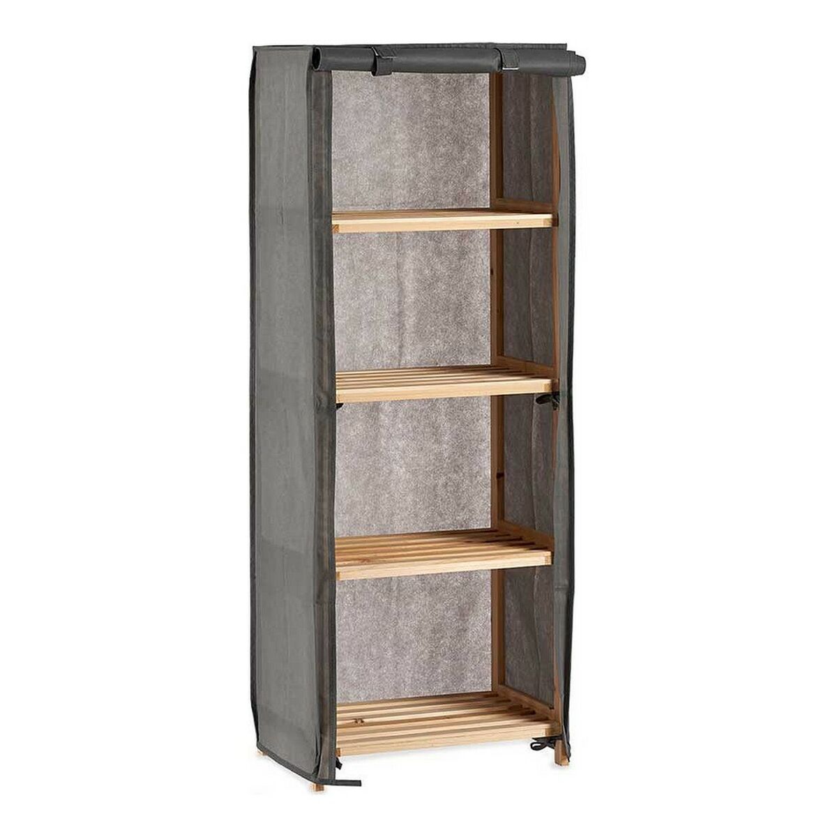 Bokhylla Kipit MH10228H Brun Grå Trä 30 x 113 x 42 cm