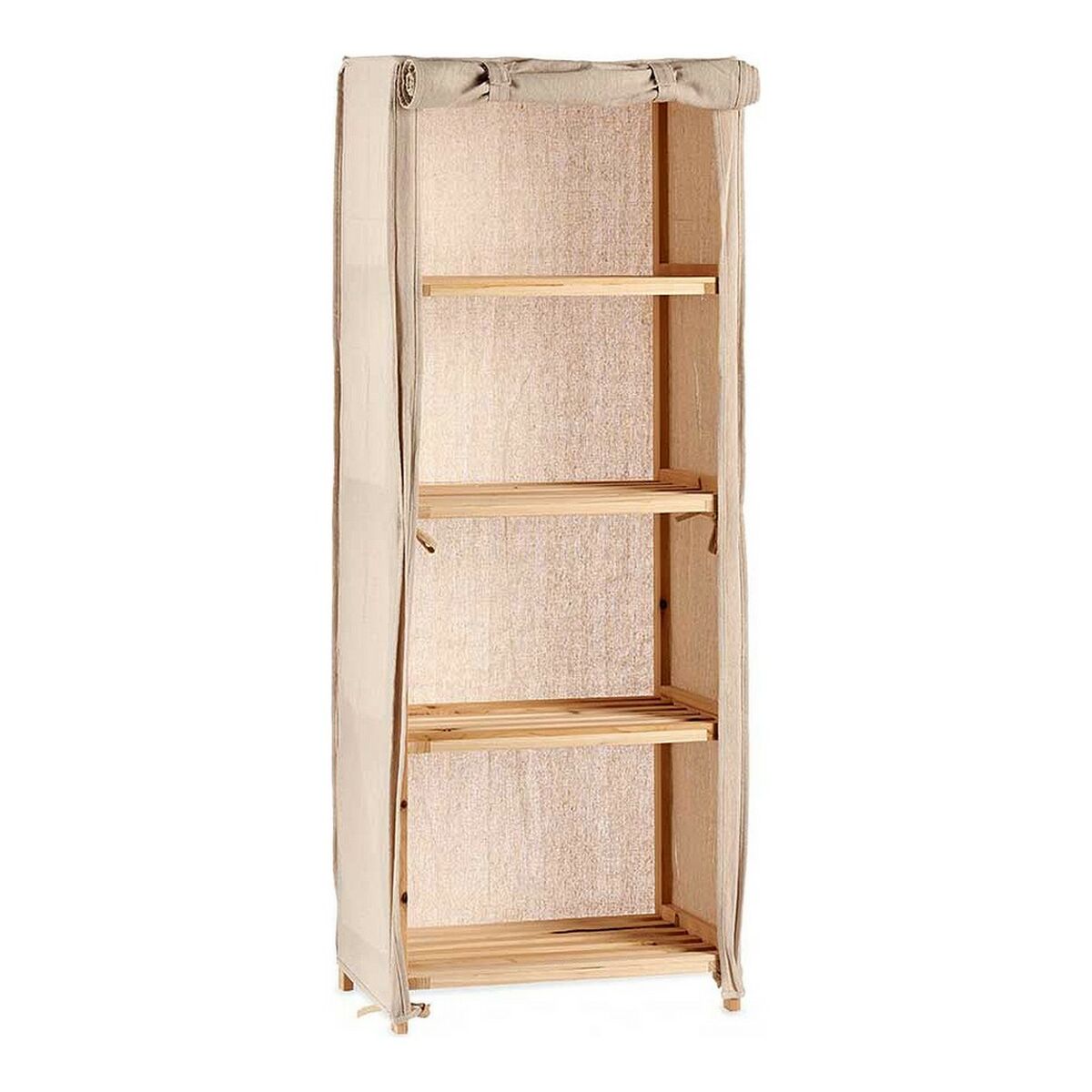Bokhylla Kipit MH10228CF Brun Beige Trä 30 x 113 x 42 cm