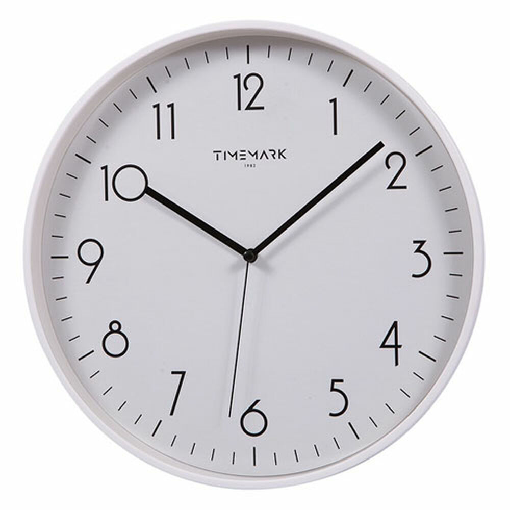 Väggklocka Timemark Vit (30 x 30 cm)