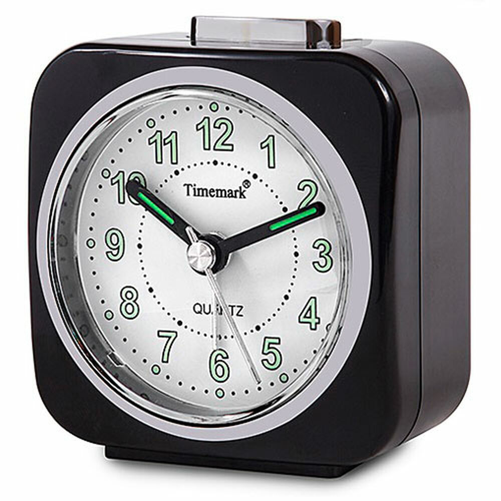 Asztali óra Timemark Väckarklocka Svart