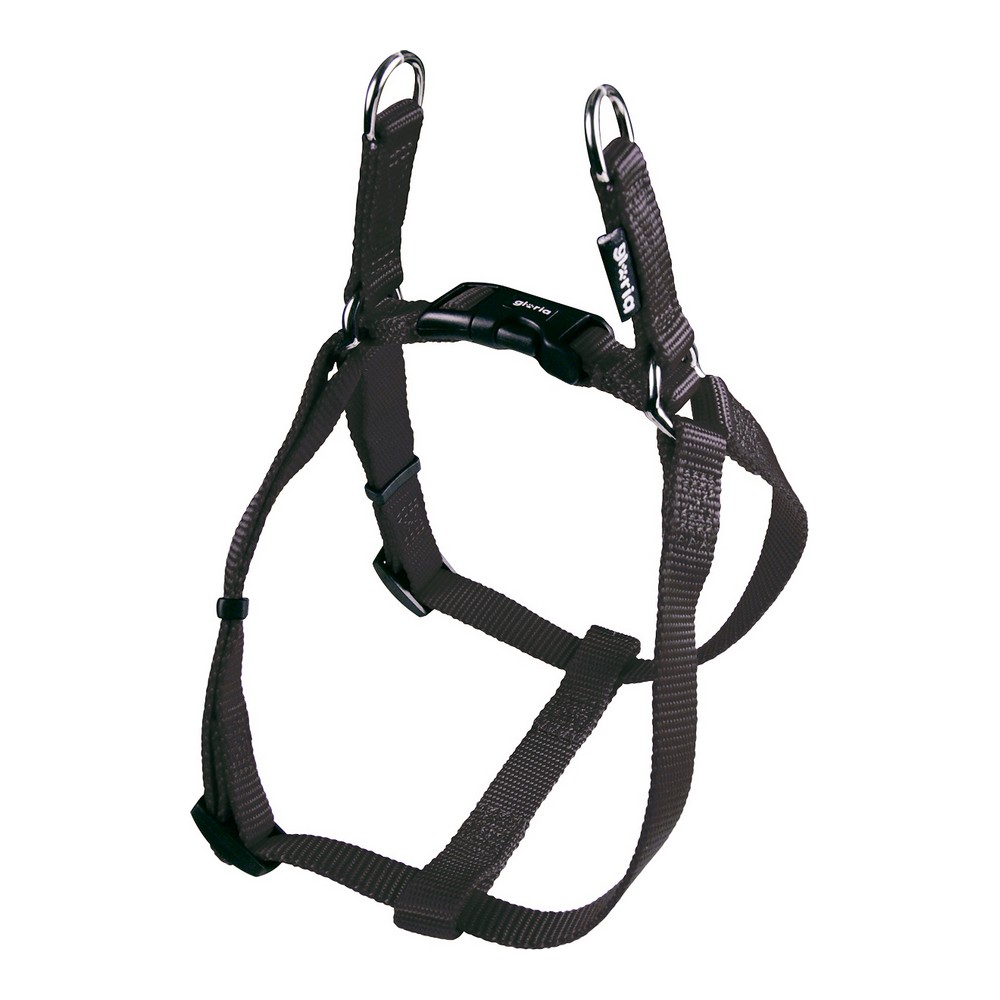 Hundsele Gloria Slät Justerbar 61-91 cm L Svart