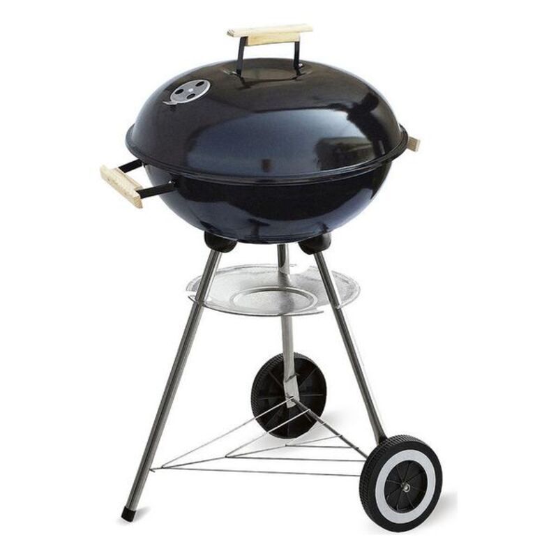 Kolgrill med lock och hjul Algon VEN8433774694946 48 x 56 x 92 cm