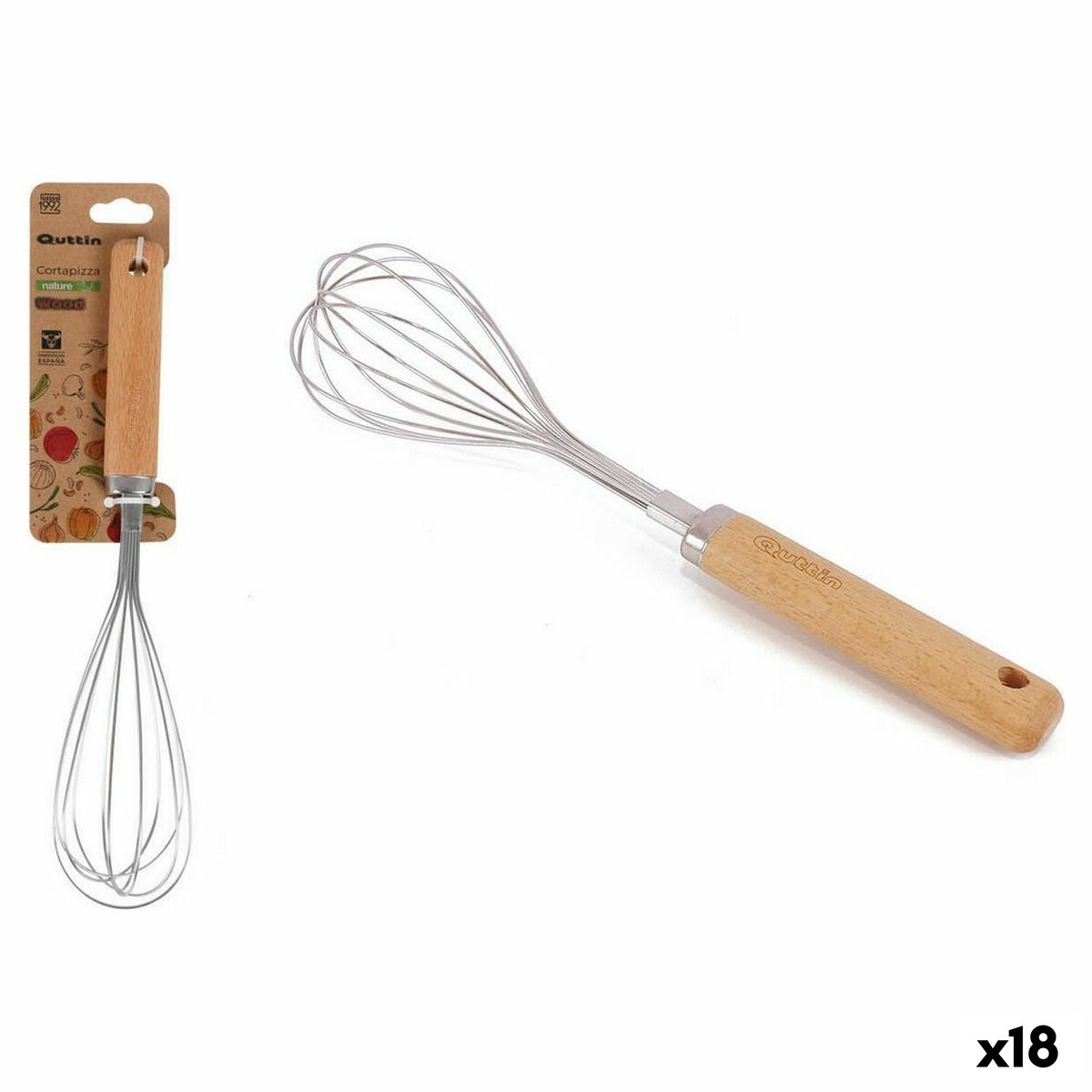 Blandning med hållare Quttin Nature 25,5 x 5,6 x 5,6 cm (18 antal)