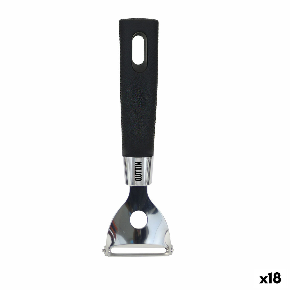 Rotary peeler Quttin Foodie Rostfritt stål 1 mm 19 x 5,5 cm (18 antal)