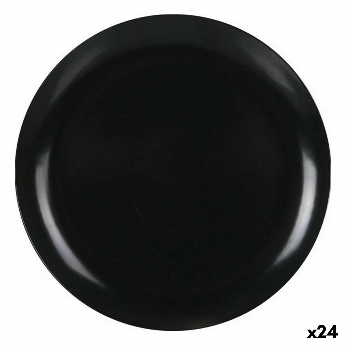 Dessert La Mediterránea Melamin Antracitgrå 20 cm (24 antal)