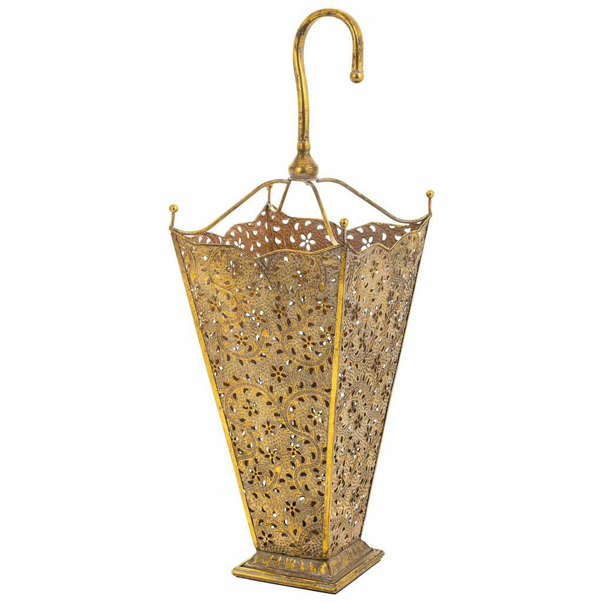 Paraplyställ Alexandra House Living Guld 27 x 80 x 27 cm