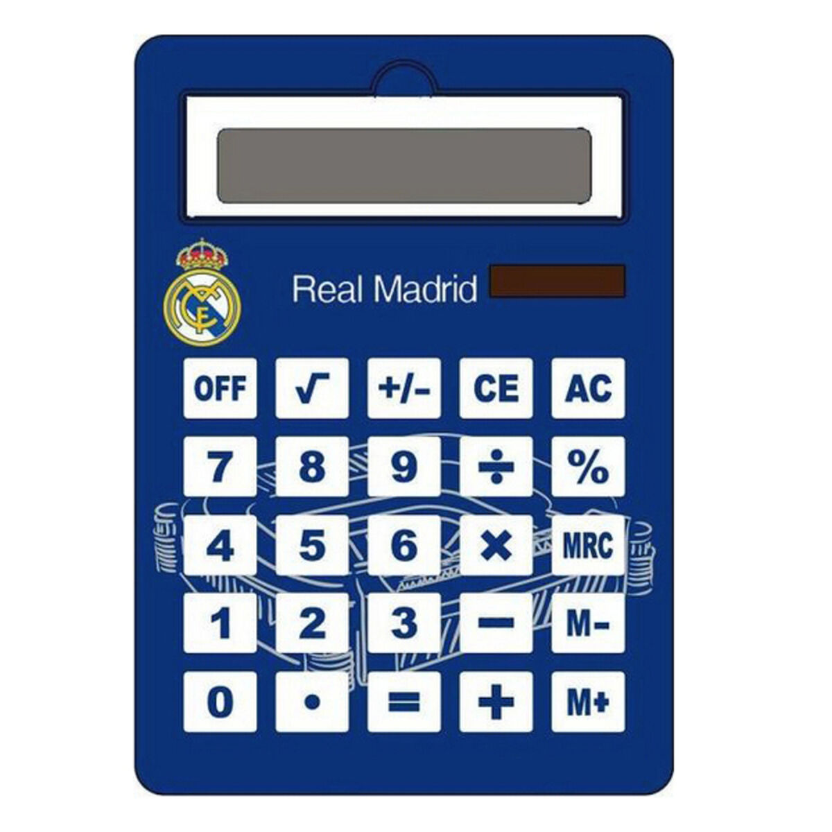 Kalkylator Jumbo Real Madrid C.F. Sol Blå
