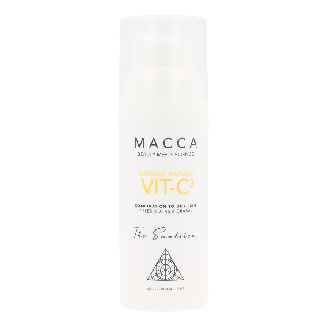 Highlighterkräm Absolut Radiant VIT-C3 Macca Blandad hud (50 ml)