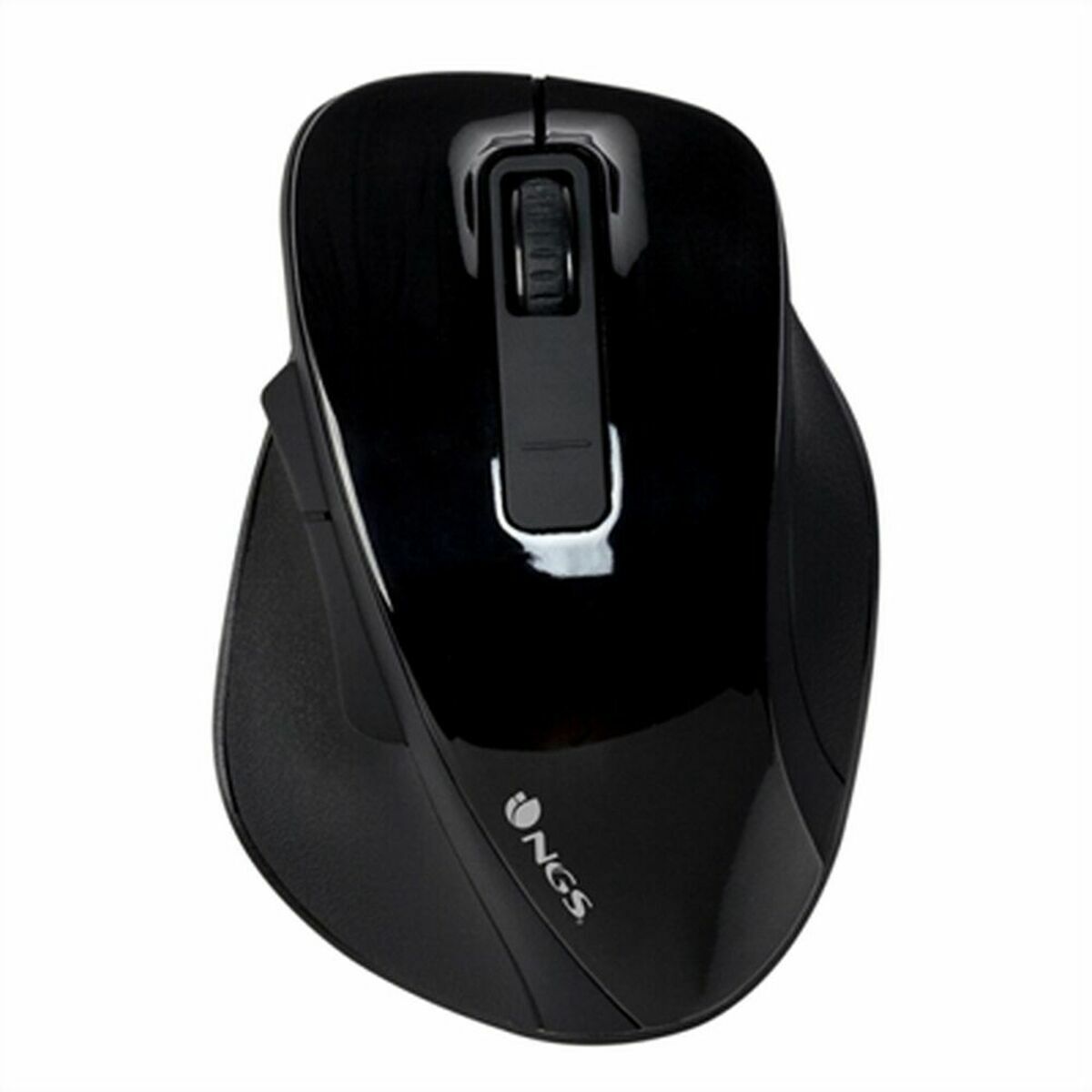Trådlös optisk mus NGS BOWBLACK Svart 1600 dpi (1 antal)