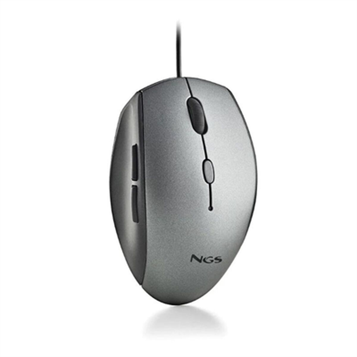 Mus NGS MOTHGRAY Grå 1600 dpi (1 antal)