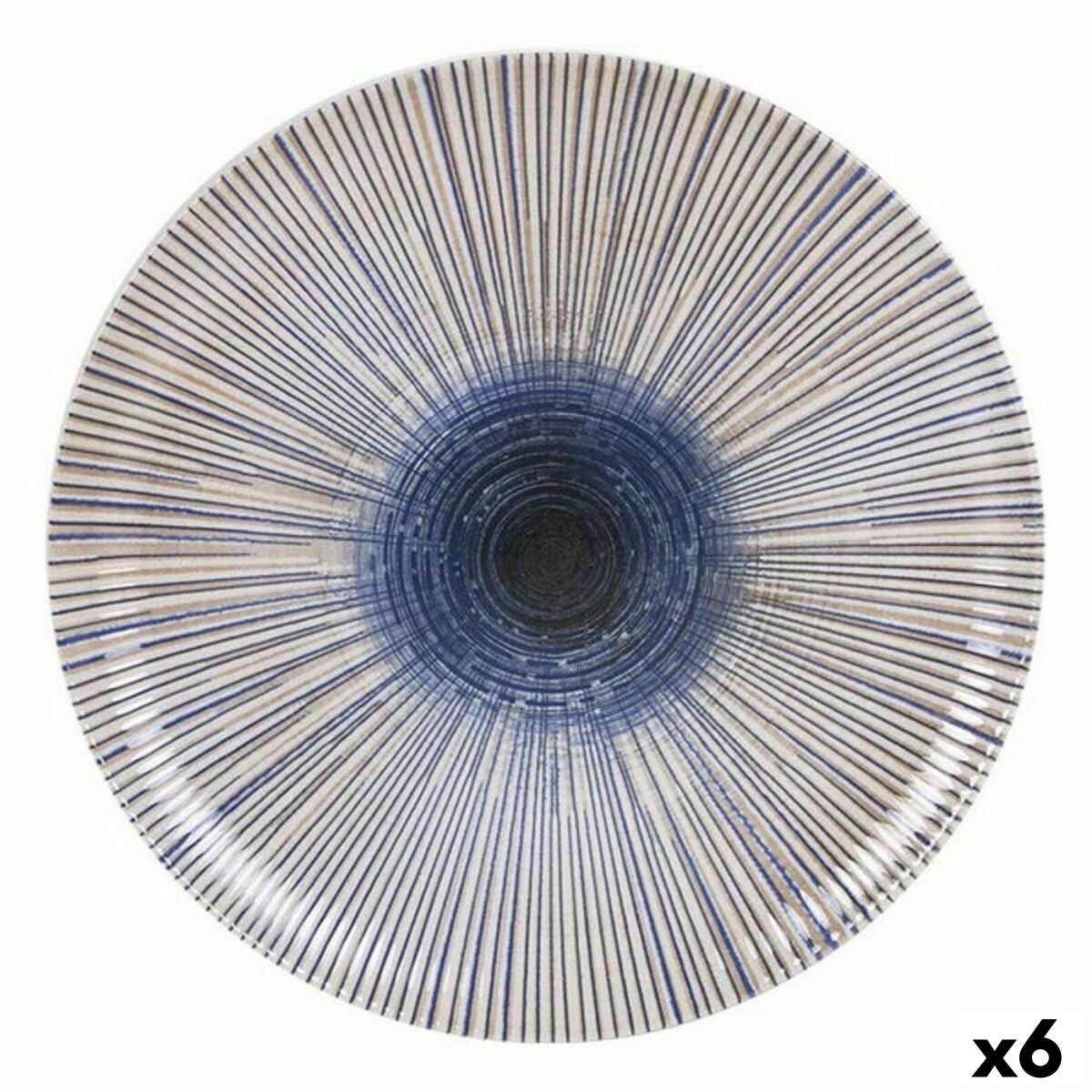 Tallriksset La Mediterránea Irys (6 antal) (32,5 cm)