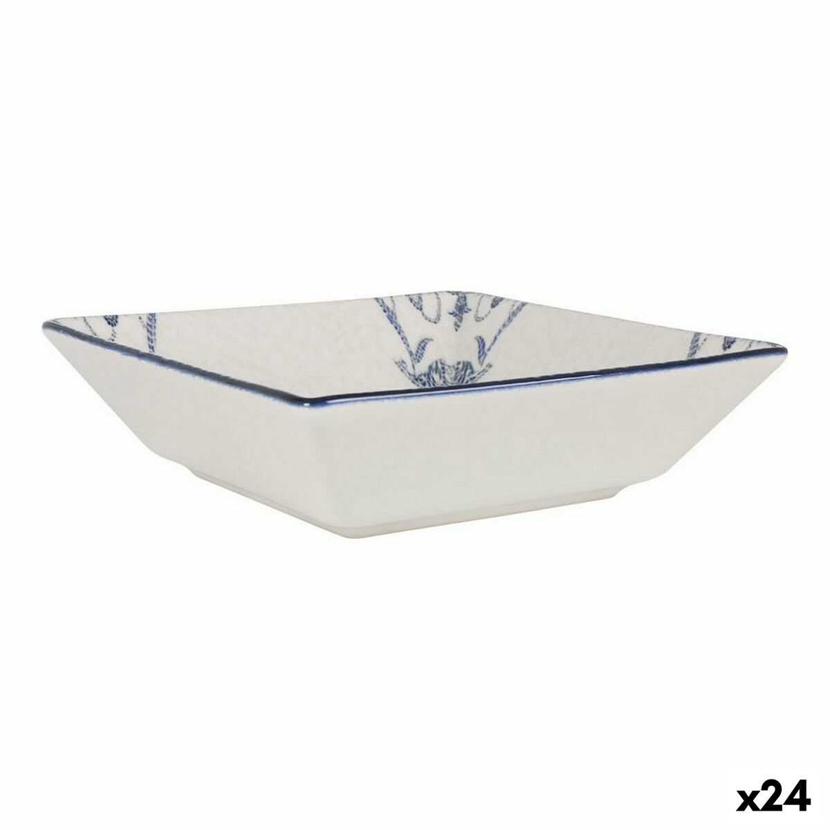Skål La Mediterránea Rosetta Porslin 18 x 18 x 5 cm (24 antal)