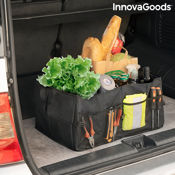 Vikbar förvaring för bilbaklucka Carry InnovaGoods