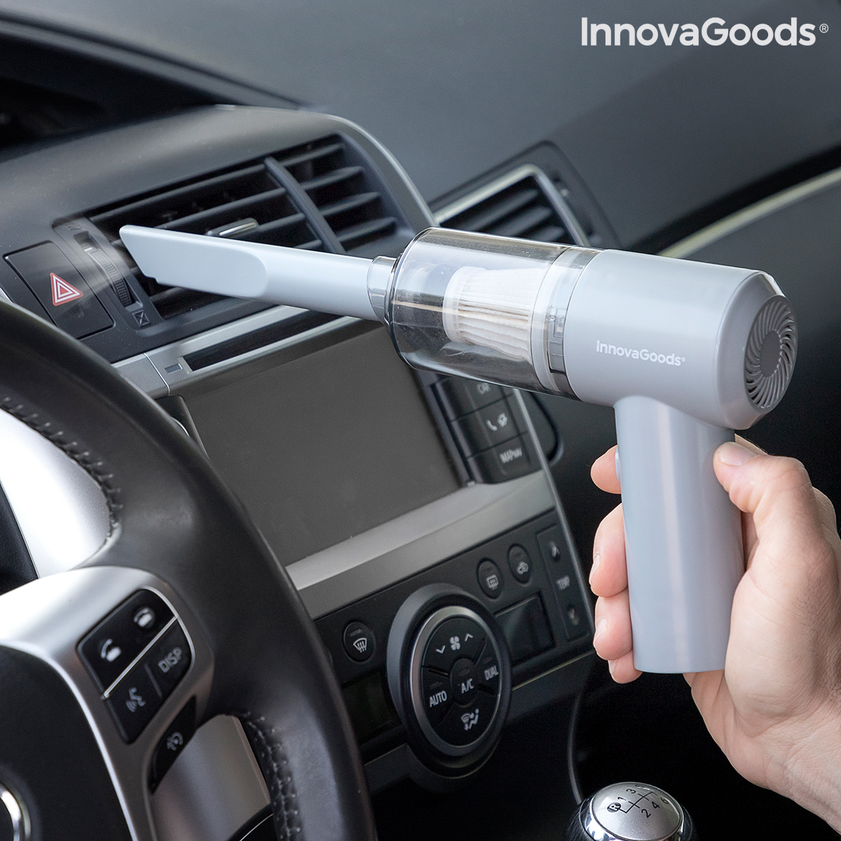 Mini Trådlös Laddningsbar Handdammsugare Recuum InnovaGoods